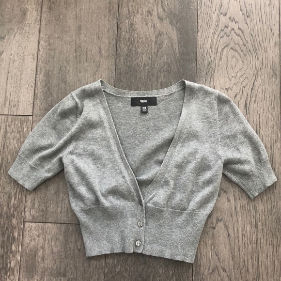 Mossimo Supply Co. Tops - Mossimo gray cropped woman’s cardigan